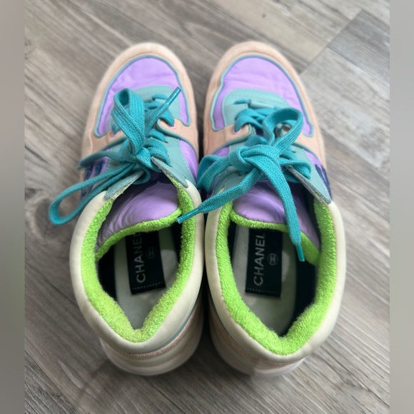 Chanel Multicolor Sneakers size 38 - Picture 3 of 5
